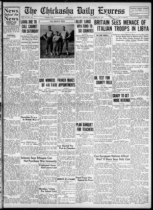 The Chickasha Daily Express (Chickasha, Okla.), Vol. 37, No. 196, Ed. 1 Friday, September 20, 1935