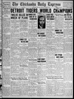 The Chickasha Daily Express (Chickasha, Okla.), Vol. 37, No. 210, Ed. 1 Monday, October 7, 1935