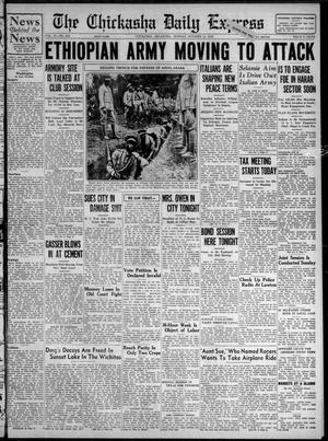 The Chickasha Daily Express (Chickasha, Okla.), Vol. 37, No. 216, Ed. 1 Monday, October 14, 1935