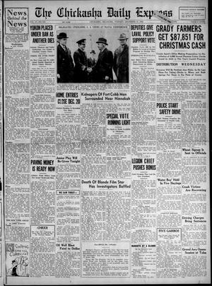 The Chickasha Daily Express (Chickasha, Okla.), Vol. 37, No. 272, Ed. 1 Tuesday, December 17, 1935