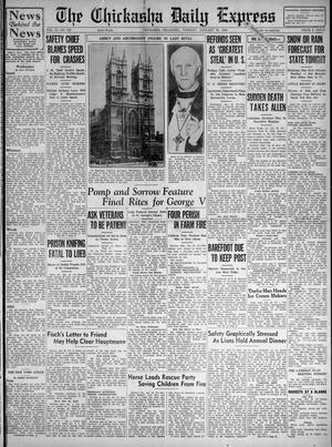 The Chickasha Daily Express (Chickasha, Okla.), Vol. 37, No. 306, Ed. 1 Tuesday, January 28, 1936