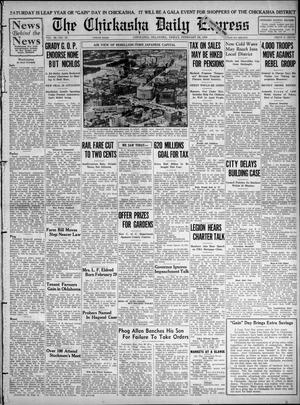 The Chickasha Daily Express (Chickasha, Okla.), Vol. 38, No. 20, Ed. 1 Friday, February 28, 1936