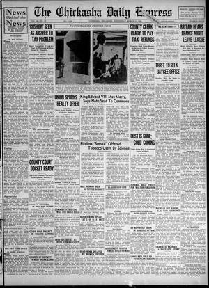 The Chickasha Daily Express (Chickasha, Okla.), Vol. 38, No. 29, Ed. 1 Wednesday, March 11, 1936