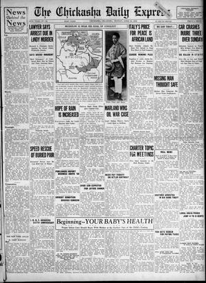 The Chickasha Daily Express (Chickasha, Okla.), Vol. 38, No. 62, Ed. 1 Monday, April 20, 1936