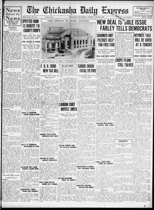 The Chickasha Daily Express (Chickasha, Okla.), Vol. 38, No. 117, Ed. 1 Tuesday, June 23, 1936