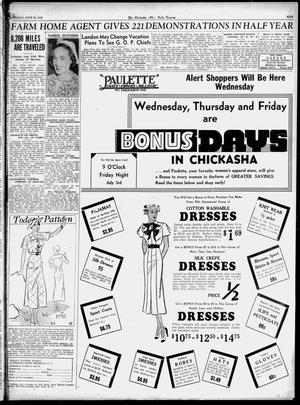 The Chickasha Daily Express (Chickasha, Okla.), Vol. 38, No. 123, Ed. 1 Tuesday, June 30, 1936