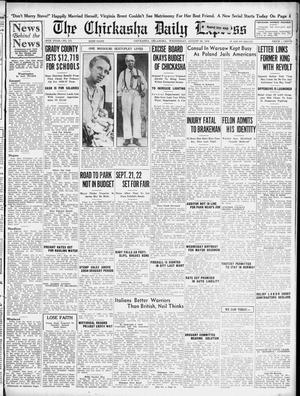 The Chickasha Daily Express (Chickasha, Okla.), Vol. 38, No. 171, Ed. 1 Wednesday, August 26, 1936