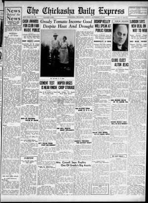 The Chickasha Daily Express (Chickasha, Okla.), Vol. 38, No. 185, Ed. 1 Sunday, September 13, 1936