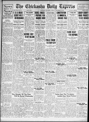 The Chickasha Daily Express (Chickasha, Okla.), Vol. 38, No. 187, Ed. 1 Tuesday, September 15, 1936
