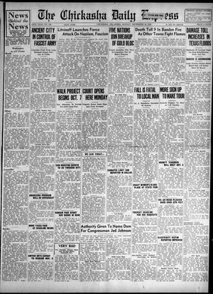 The Chickasha Daily Express (Chickasha, Okla.), Vol. 38, No. 198, Ed. 1 Monday, September 28, 1936