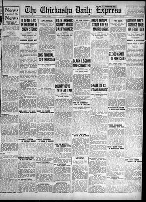 The Chickasha Daily Express (Chickasha, Okla.), Vol. 38, No. 199, Ed. 1 Tuesday, September 29, 1936