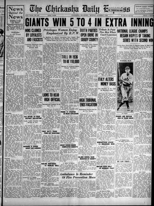 The Chickasha Daily Express (Chickasha, Okla.), Vol. 38, No. 204, Ed. 1 Monday, October 5, 1936