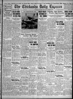 The Chickasha Daily Express (Chickasha, Okla.), Vol. 38, No. 206, Ed. 1 Wednesday, October 7, 1936