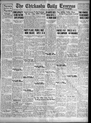 The Chickasha Daily Express (Chickasha, Okla.), Vol. 38, No. 218, Ed. 1 Wednesday, October 21, 1936