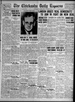 The Chickasha Daily Express (Chickasha, Okla.), Vol. 38, No. 220, Ed. 1 Friday, October 23, 1936