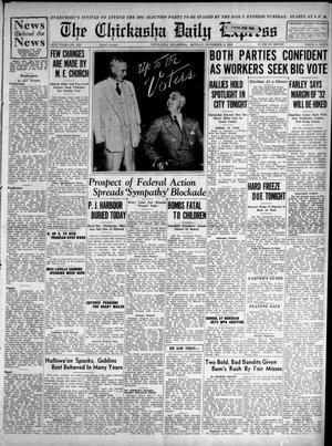 The Chickasha Daily Express (Chickasha, Okla.), Vol. 38, No. 228, Ed. 1 Monday, November 2, 1936