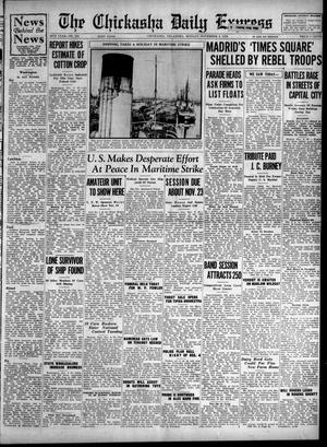 The Chickasha Daily Express (Chickasha, Okla.), Vol. 38, No. 234, Ed. 1 Monday, November 9, 1936