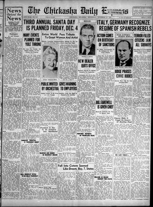 The Chickasha Daily Express (Chickasha, Okla.), Vol. 38, No. 242, Ed. 1 Wednesday, November 18, 1936