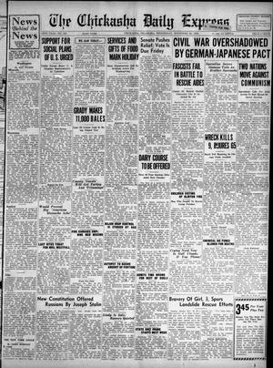 The Chickasha Daily Express (Chickasha, Okla.), Vol. 38, No. 248, Ed. 1 Wednesday, November 25, 1936