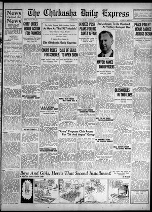 The Chickasha Daily Express (Chickasha, Okla.), Vol. 38, No. 251, Ed. 1 Sunday, November 29, 1936