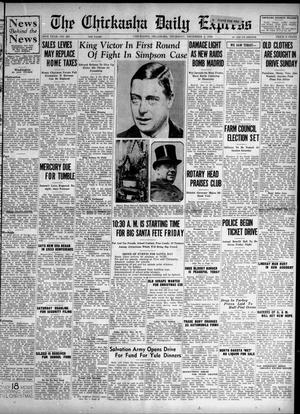 The Chickasha Daily Express (Chickasha, Okla.), Vol. 38, No. 255, Ed. 1 Thursday, December 3, 1936