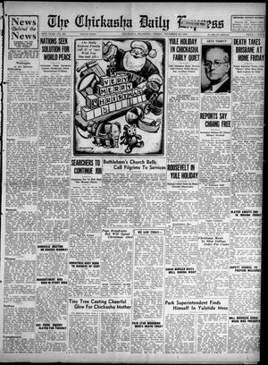 The Chickasha Daily Express (Chickasha, Okla.), Vol. 38, No. 274, Ed. 1 Friday, December 25, 1936