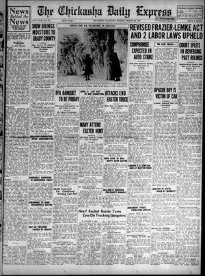 The Chickasha Daily Express (Chickasha, Okla.), Vol. 39, No. 37, Ed. 1 Monday, March 29, 1937