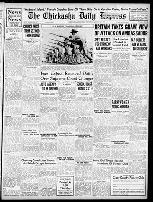 The Chickasha Daily Express (Chickasha, Okla.), Vol. 39, No. 167, Ed. 1 Thursday, August 26, 1937