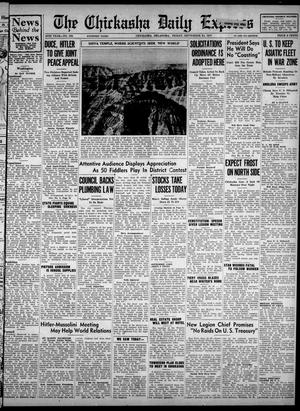 The Chickasha Daily Express (Chickasha, Okla.), Vol. 39, No. 192, Ed. 1 Friday, September 24, 1937