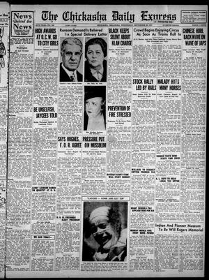 The Chickasha Daily Express (Chickasha, Okla.), Vol. 39, No. 196, Ed. 1 Wednesday, September 29, 1937