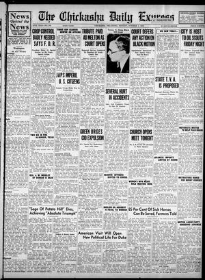 The Chickasha Daily Express (Chickasha, Okla.), Vol. 45, No. 200, Ed. 1 Monday, October 4, 1937