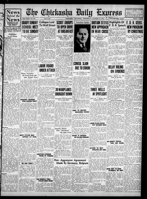 The Chickasha Daily Express (Chickasha, Okla.), Vol. 45, No. 208, Ed. 1 Wednesday, October 13, 1937