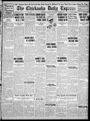The Chickasha Daily Express (Chickasha, Okla.), Vol. 45, No. 214, Ed. 1 Wednesday, October 20, 1937