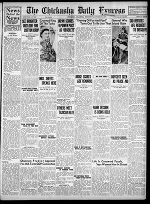 The Chickasha Daily Express (Chickasha, Okla.), Vol. 45, No. 220, Ed. 1 Wednesday, October 27, 1937