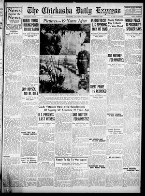 The Chickasha Daily Express (Chickasha, Okla.), Vol. 45, No. 233, Ed. 1 Thursday, November 11, 1937
