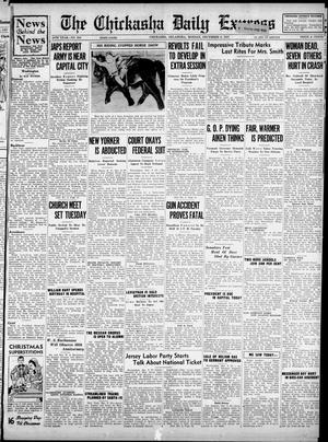 The Chickasha Daily Express (Chickasha, Okla.), Vol. 45, No. 254, Ed. 1 Monday, December 6, 1937