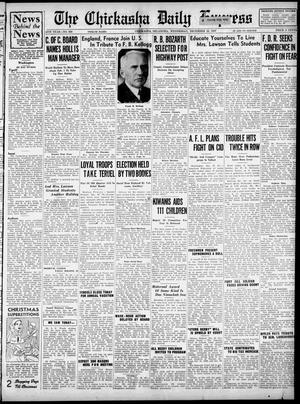 The Chickasha Daily Express (Chickasha, Okla.), Vol. 45, No. 268, Ed. 1 Wednesday, December 22, 1937
