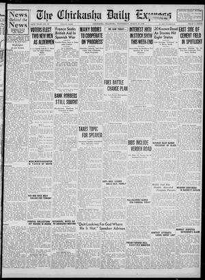 The Chickasha Daily Express (Chickasha, Okla.), Vol. 46, No. 27, Ed. 1 Wednesday, March 16, 1938