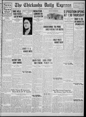 The Chickasha Daily Express (Chickasha, Okla.), Vol. 46, No. 33, Ed. 1 Wednesday, March 23, 1938