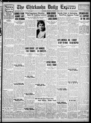 The Chickasha Daily Express (Chickasha, Okla.), Vol. 46, No. 50, Ed. 1 Tuesday, April 12, 1938