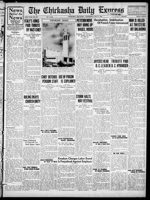 The Chickasha Daily Express (Chickasha, Okla.), Vol. 46, No. 69, Ed. 1 Wednesday, May 4, 1938