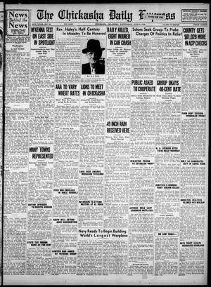 The Chickasha Daily Express (Chickasha, Okla.), Vol. 46, No. 99, Ed. 1 Wednesday, June 8, 1938