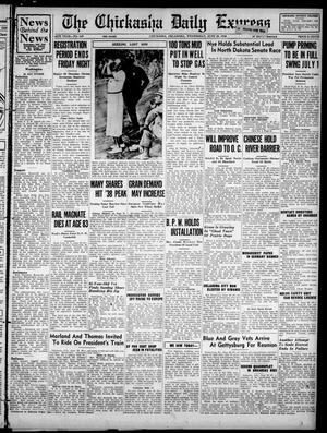 The Chickasha Daily Express (Chickasha, Okla.), Vol. 46, No. 117, Ed. 1 Wednesday, June 29, 1938