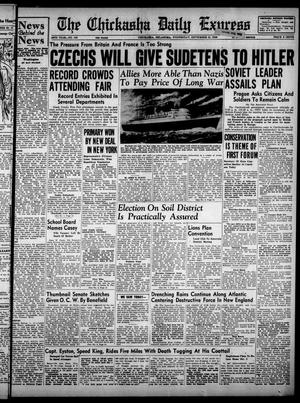 The Chickasha Daily Express (Chickasha, Okla.), Vol. 46, No. 190, Ed. 1 Wednesday, September 21, 1938