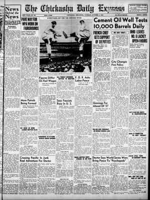 The Chickasha Daily Express (Chickasha, Okla.), Vol. 46, No. 201, Ed. 1 Tuesday, October 4, 1938