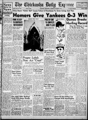 The Chickasha Daily Express (Chickasha, Okla.), Vol. 46, No. 203, Ed. 1 Thursday, October 6, 1938