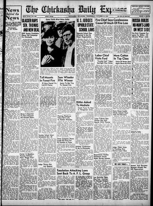 The Chickasha Daily Express (Chickasha, Okla.), Vol. 46, No. 208, Ed. 1 Wednesday, October 12, 1938