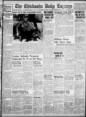 The Chickasha Daily Express (Chickasha, Okla.), Vol. 46, No. 215, Ed. 1 Thursday, October 20, 1938
