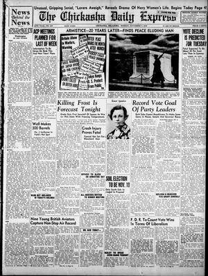 The Chickasha Daily Express (Chickasha, Okla.), Vol. 46, No. 230, Ed. 1 Monday, November 7, 1938