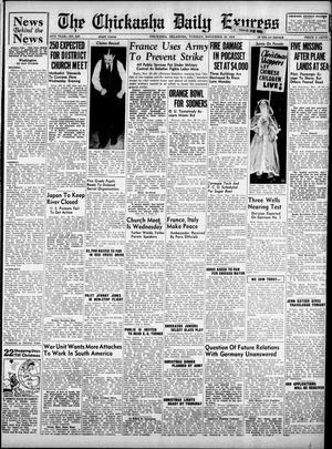 The Chickasha Daily Express (Chickasha, Okla.), Vol. 46, No. 249, Ed. 1 Tuesday, November 29, 1938
